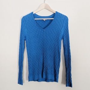 Sonoma Blue V Neck Sweater